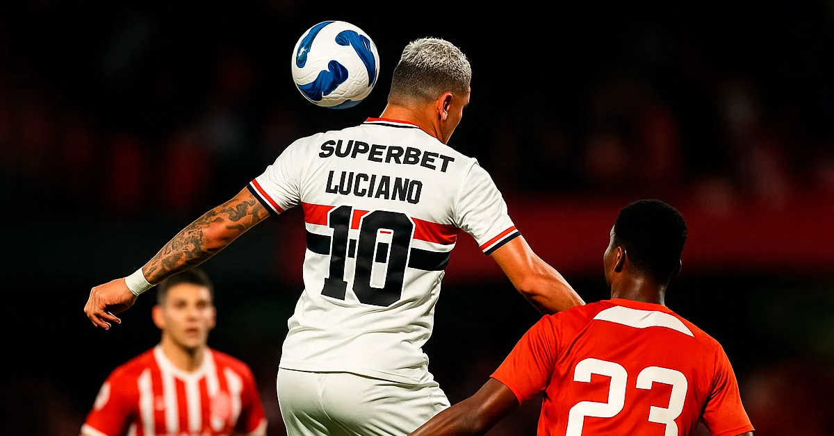 Luciano decide, e São Paulo vence o Náutico pela Copa do Brasil