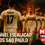 Provável escalação do SPFC para hoje 14-05-25