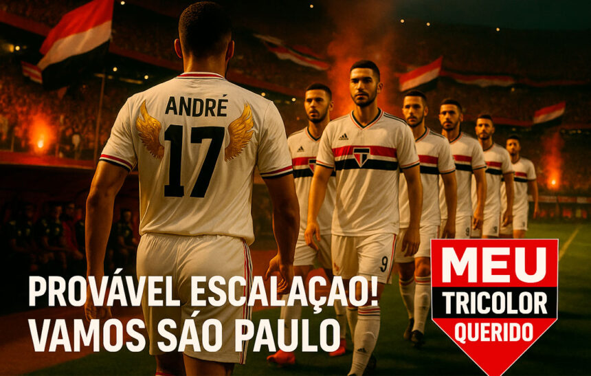 Provável escalação do SPFC para hoje 14-05-25