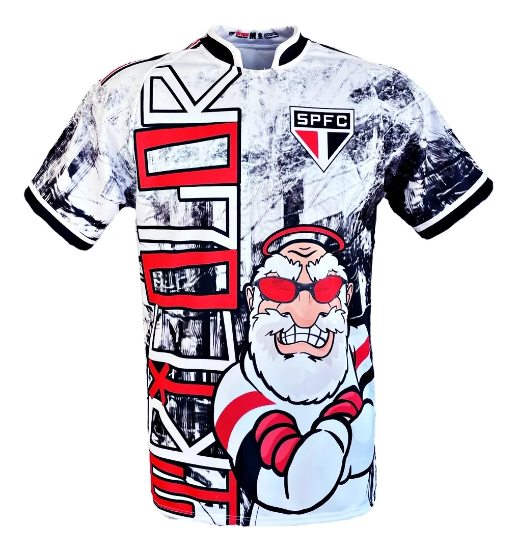 Camiseta São Paulo Spfc Quebrada Tricolor - Oficial