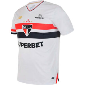 📝 Nova Camisa do São Paulo FC 2025: Homenagem ao Tri Mundial de 2005 4 Camisa Masculina NB Torcedor Home SPFC 2025