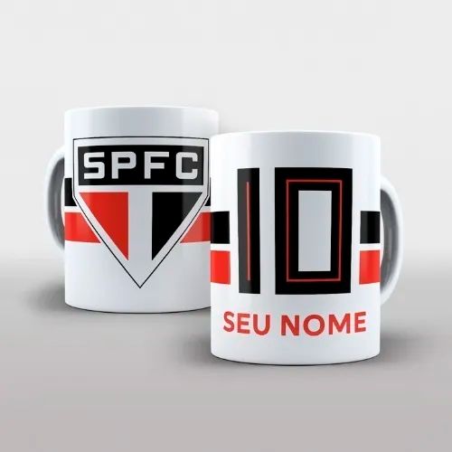 Caneca personalizada do São Paulo