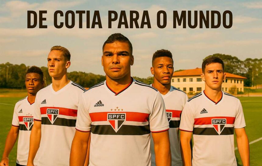 Jogadores revelados pela base do São Paulo FC que se destacaram no futebol mundial
