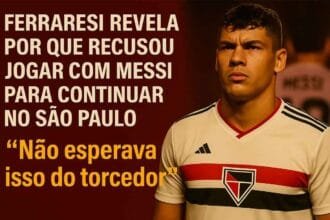 Ferraresi explica por que escolheu continuar no São Paulo mesmo com proposta para jogar com Messi