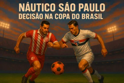 Jogo entre Náutico e São Paulo pela Copa do Brasil 2024