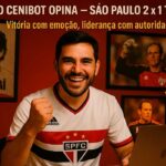 Mauro Cenibot comentando vitória do São Paulo por 2 a 1 sobre o Talleres