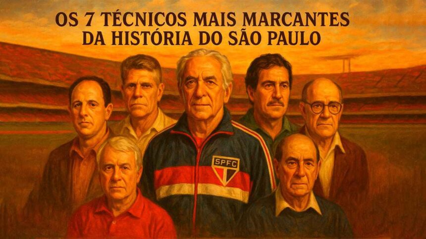 Técnicos históricos do São Paulo FC ao longo dos anos