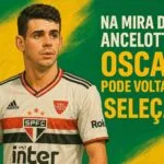 Oscar do São Paulo na pré-lista da Seleção Brasileira