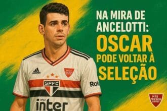 Oscar do São Paulo na pré-lista da Seleção Brasileira