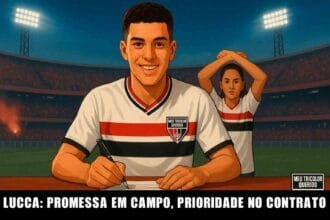 Renovação Lucca São Paulo Promessa Em Campo, Prioridade No Contrato