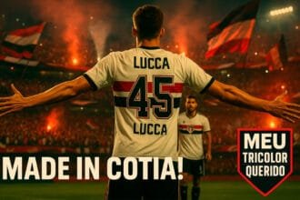 São Paulo 1x1 Libertad – Gol de Lucca