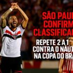 São Paulo vence o Náutico e avança às oitavas da Copa do Brasil