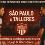 São Paulo x Talleres: onde assistir, escalação e desfalques
