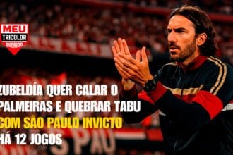 Zubeldía quer calar o Palmeiras e quebrar tabu com São Paulo invicto há 12 jogos