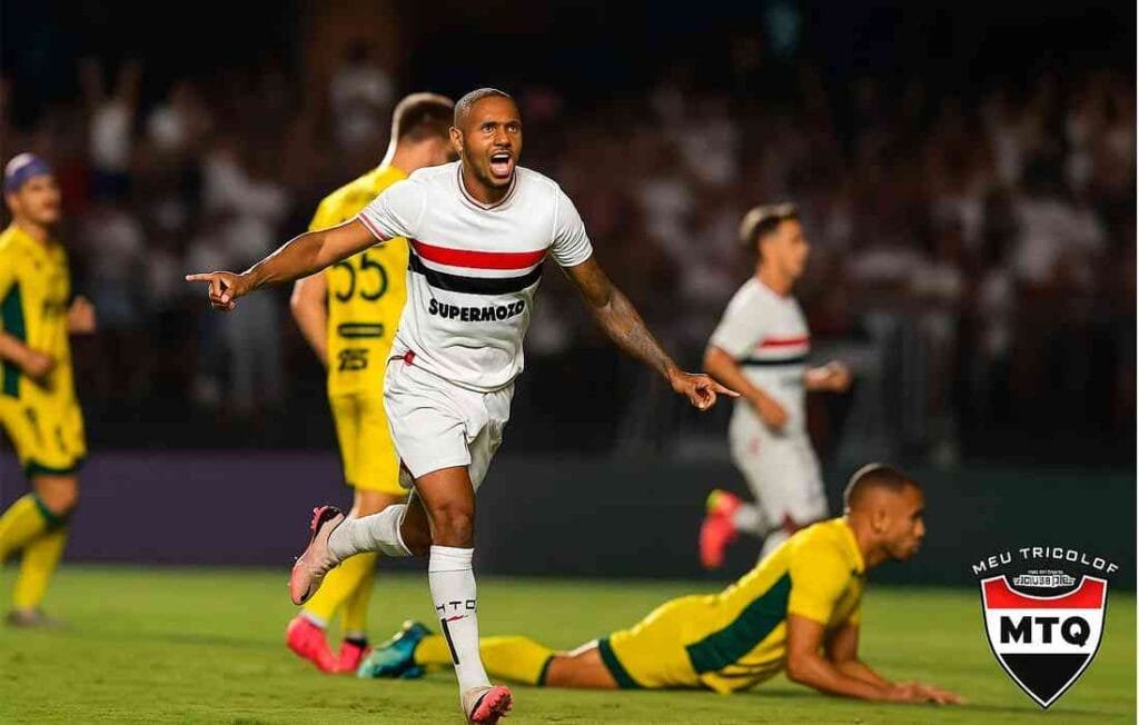 André Silva vira titular e artilheiro do São Paulo