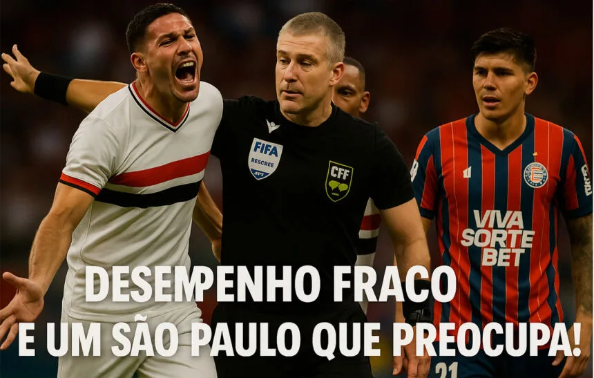 Mauro Ceni analisa Bahia 2 x 1 São Paulo com críticas à postura tricolor no Brasileirão