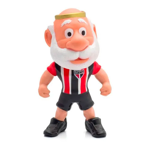 🧸 7 bonecos do São Paulo FC que todo torcedor vai querer ter na estante 3 Boneco Mascote São Paulo Camisa 2 – Polo Art