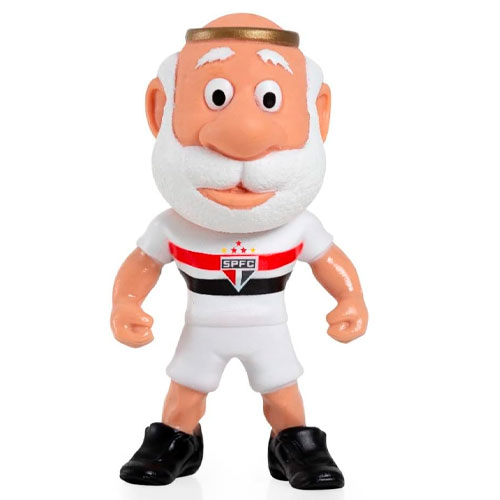 🧸 7 bonecos do São Paulo FC que todo torcedor vai querer ter na estante 2 Boneco Mascote São Paulo Camisa 1 – Polo Art
