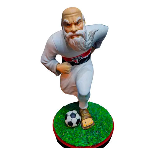 🧸 7 bonecos do São Paulo FC que todo torcedor vai querer ter na estante 8 Boneco Mascote São Paulo Fc - Santo Paulo - 27cm