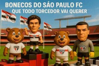 Bonecos do São Paulo FC colecionáveis