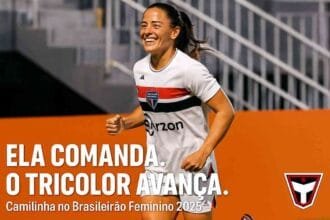 Camilinha no Brasileirão Feminino 2025