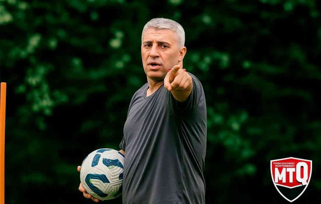 Crespo comanda treino no SPFC