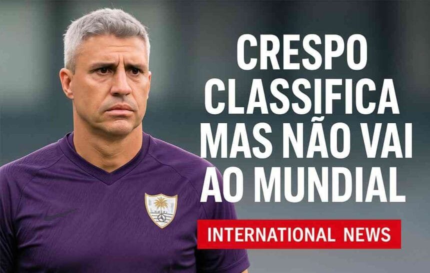 Crespo foi demitido do Al Ain antes do Mundial de Clubes