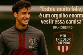 Dinenno no São Paulo pronto para estrear contra o Vasco