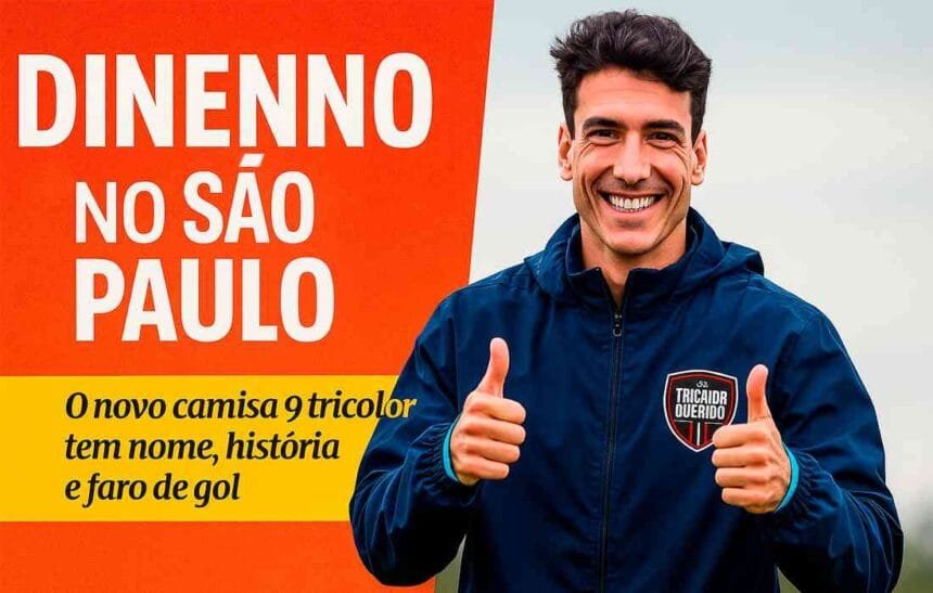 🚨 Dinenno no São Paulo: o novo camisa 9 tricolor tem nome, história e faro de gol 1 Dinenno no São Paulo em 2025