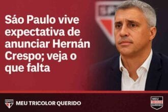 Expectativa aumenta pelo anúncio oficial de Hernán Crespo no São Paulo