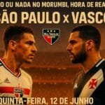 São Paulo x Vasco no Morumbis pela 12ª rodada do Brasileirão 2025
