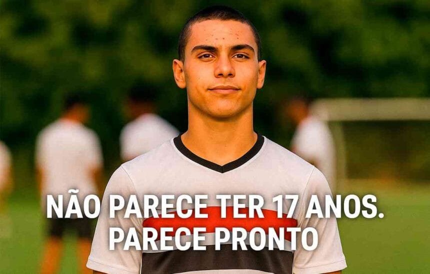 Lucca mostra personalidade e vira esperança no São Paulo FC