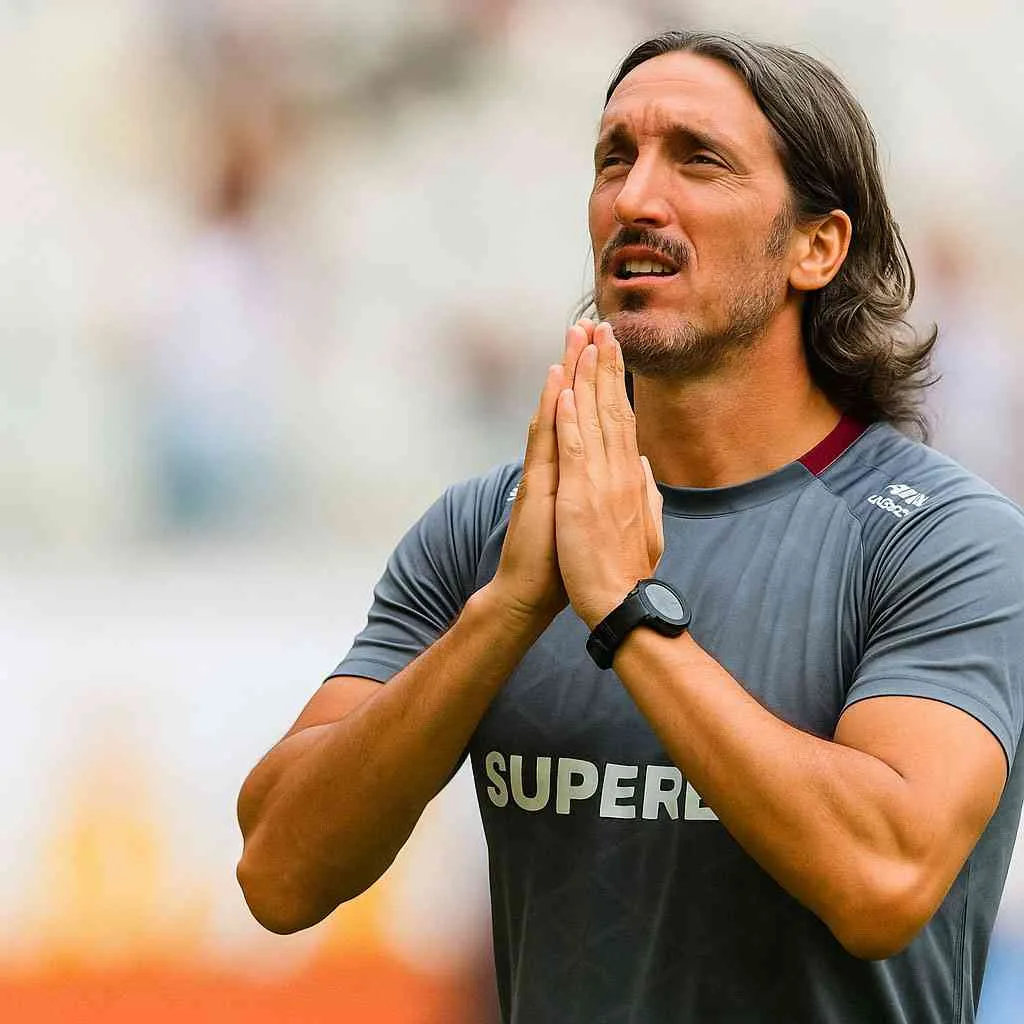 Luis Zubeldia Irritado Com Derrota
