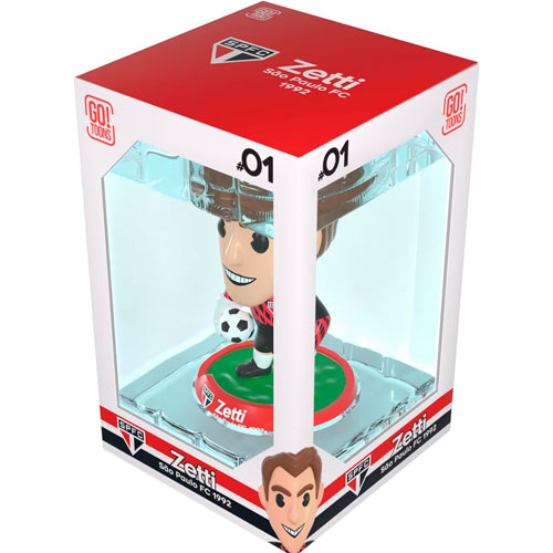 🧸 7 bonecos do São Paulo FC que todo torcedor vai querer ter na estante 5 Miniatura do Zetti Campeão Mundial em 1992
