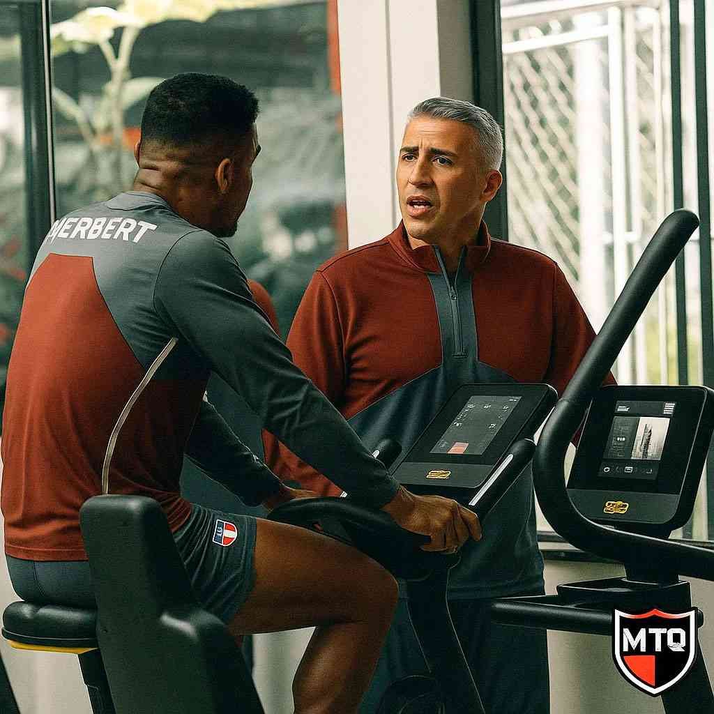 O Comandante Hernán Crespo Está De Volta!