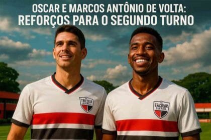 Oscar e Marcos Antônio voltam aos treinos e viram reforços no São Paulo