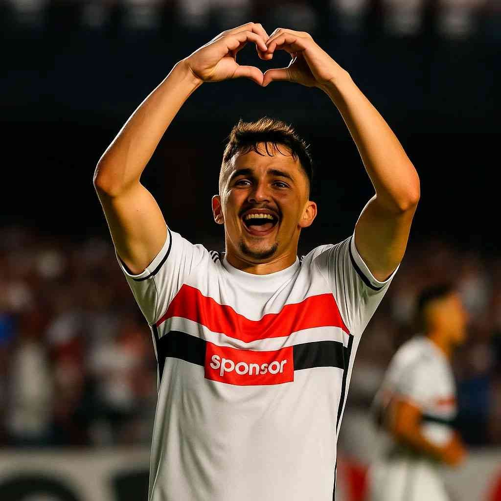 pablo maia saudando a torcida