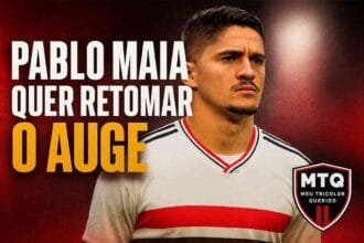 Pablo Maia tenta recuperar protagonismo no São Paulo após semestre fora