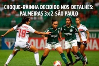 Palmeiras vence São Paulo no Choque-Rainha do Paulistão Feminino