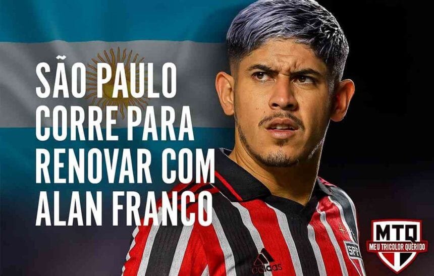 Renovação de contrato de Alan Franco com o São Paulo