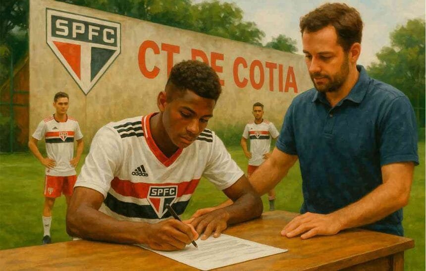 Renovações em Cotia: São Paulo protege promessas da base