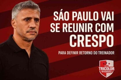 Reunião entre São Paulo e Crespo define retorno do técnico ao Morumbis