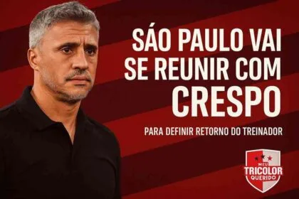 Reunião entre São Paulo e Crespo define retorno do técnico ao Morumbis