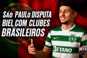 São Paulo disputa Biel com clubes brasileiros e aguarda resposta do Sporting