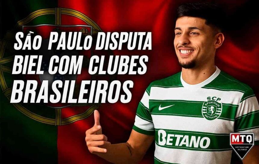 São Paulo disputa Biel com clubes brasileiros e aguarda resposta do Sporting