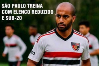 São Paulo treina com elenco reduzido e Sub-20 antes da reapresentação