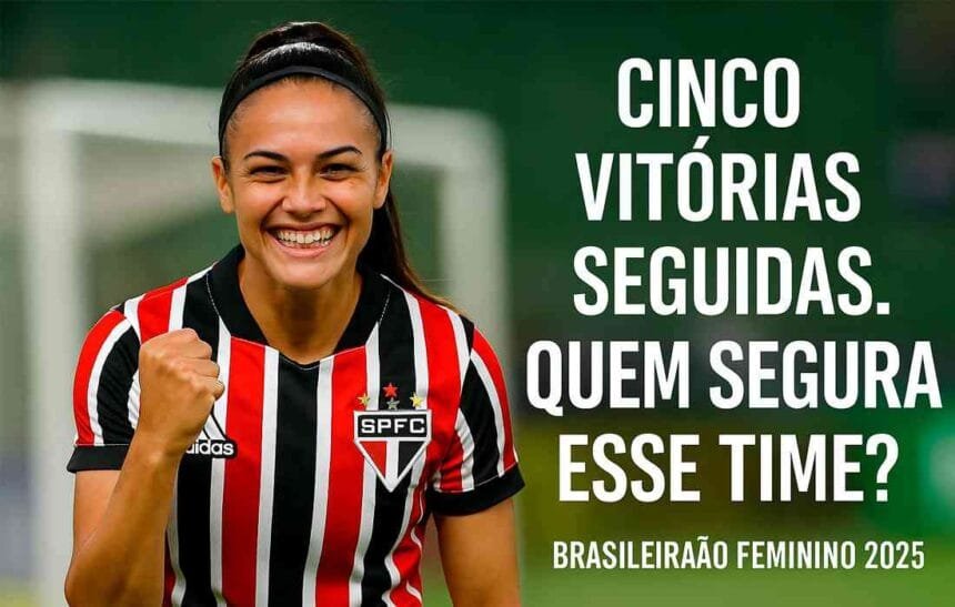 🏆 São Paulo vence o Juventude fora de casa e emplaca 5ª vitória seguida no Brasileirão Feminino 1 São Paulo vence Juventude fora de casa pelo Brasileirão Feminino 2025