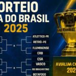 Confrontos das oitavas definidos no sorteio Copa do Brasil 2025