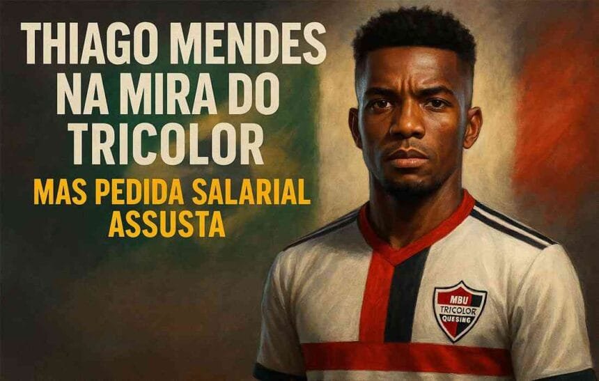 Thiago Mendes São Paulo negociação salário Vasco disputa