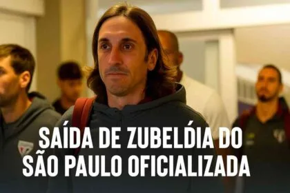 Zubeldía se despede do São Paulo após três derrotas seguidas